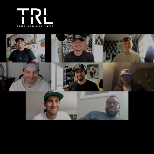 A screenshot of a live Zoom call during a TRL event.